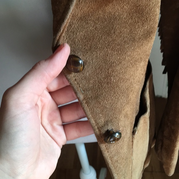 True Vintage Fanny’s Hide Suede Jacket, Rockabilly - Picture 6 of 7